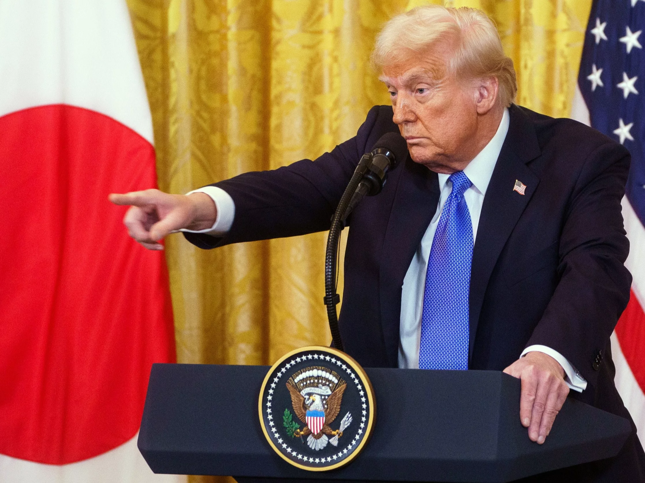 Prezydent USA Donald Trump