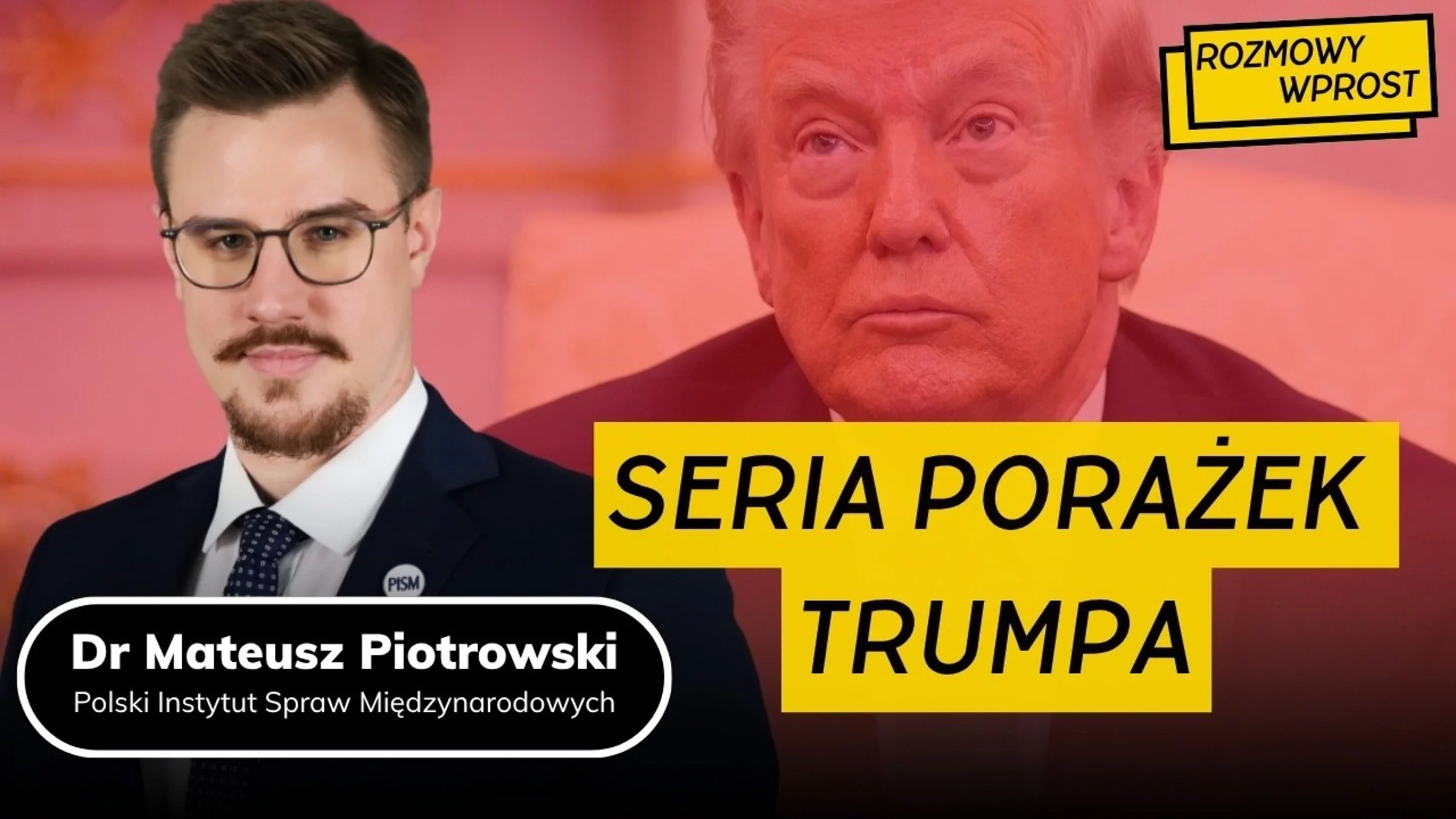 Dr Mateusz Piotrowski gościem „Rozmowy Wprost”