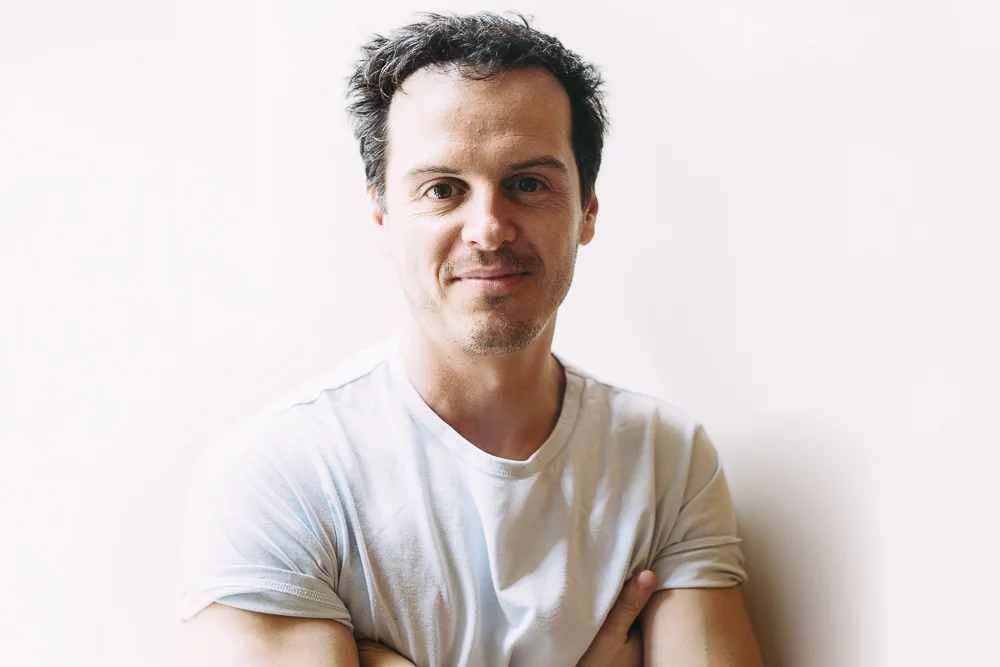 Andrew Scott w trakcie Netia OFF Camera