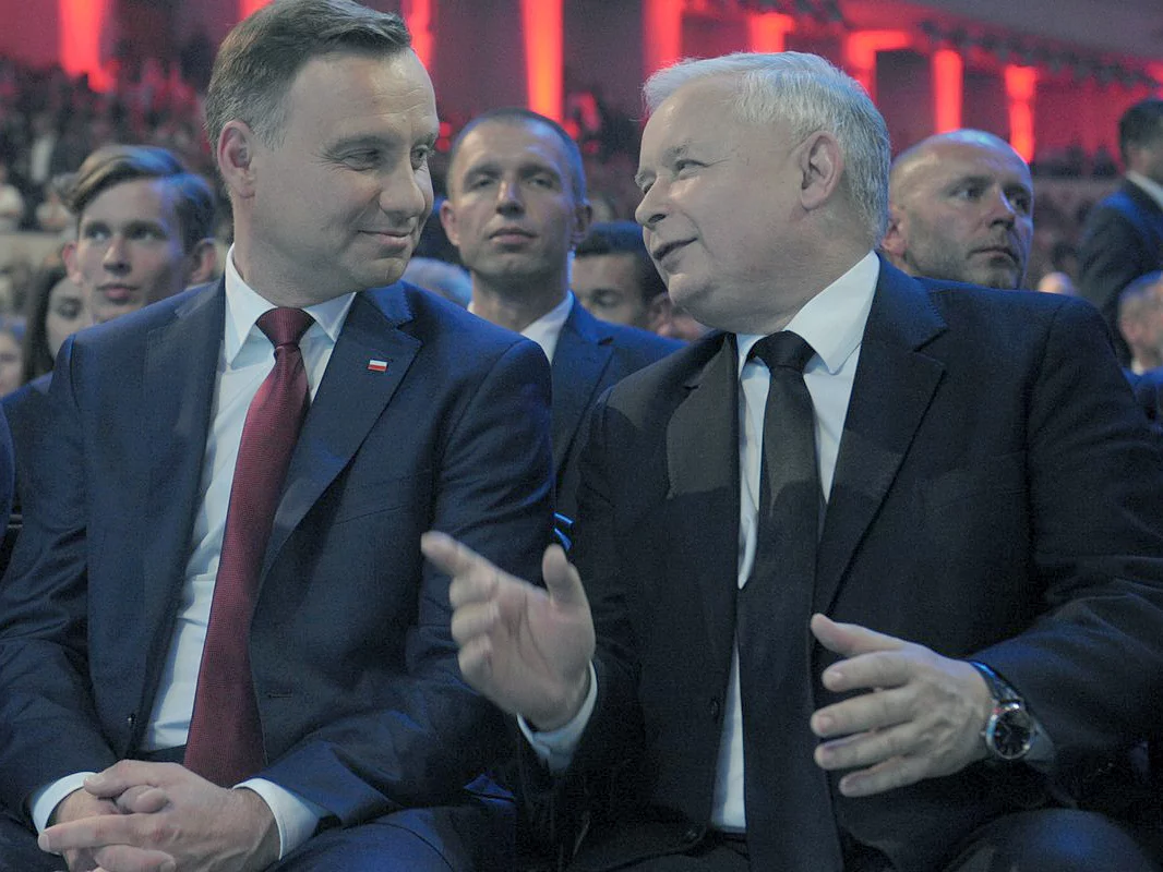 Andrzej Duda i Jarosław Kaczyński