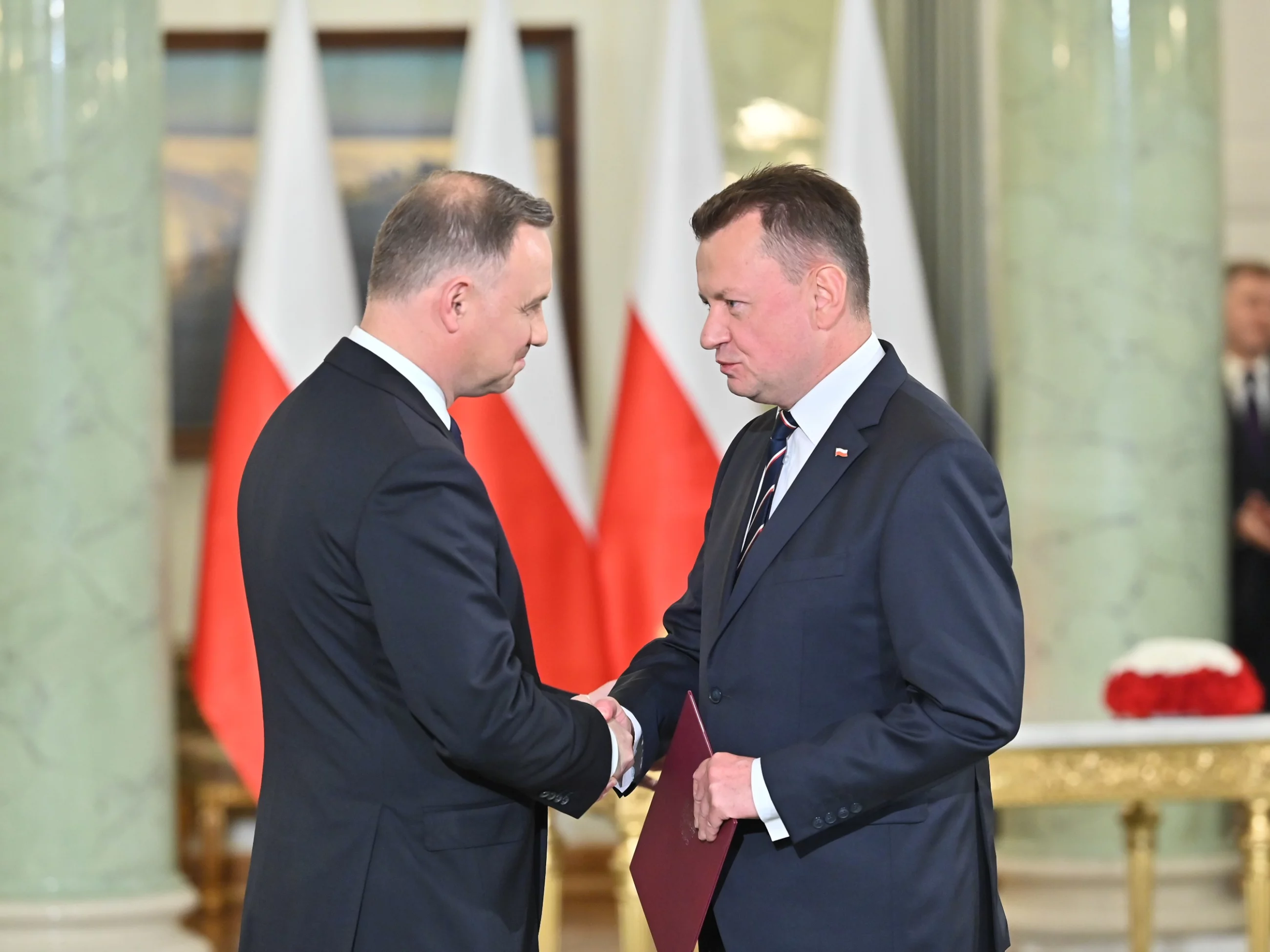 Andrzej Duda i Mariusz Błaszczak