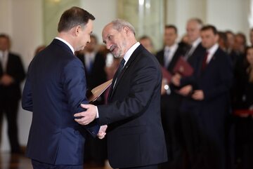 Andrzej Duda i Antoni Macierewicz