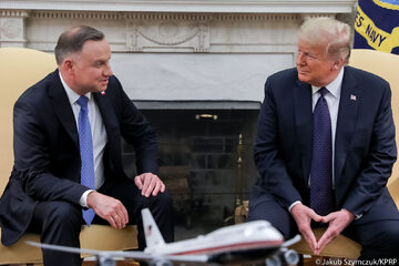 Andrzej Duda i Donald Trump