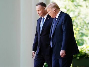 Andrzej Duda i Donald Trump