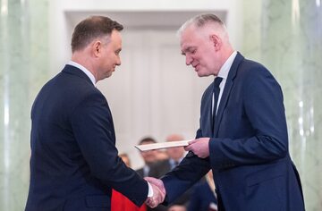 Andrzej Duda i Jarosław Gowin