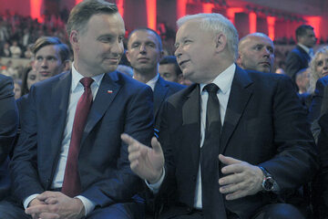 Andrzej Duda i Jarosław Kaczyński