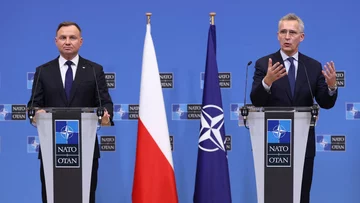 Andrzej Duda i Jens Stoltenberg