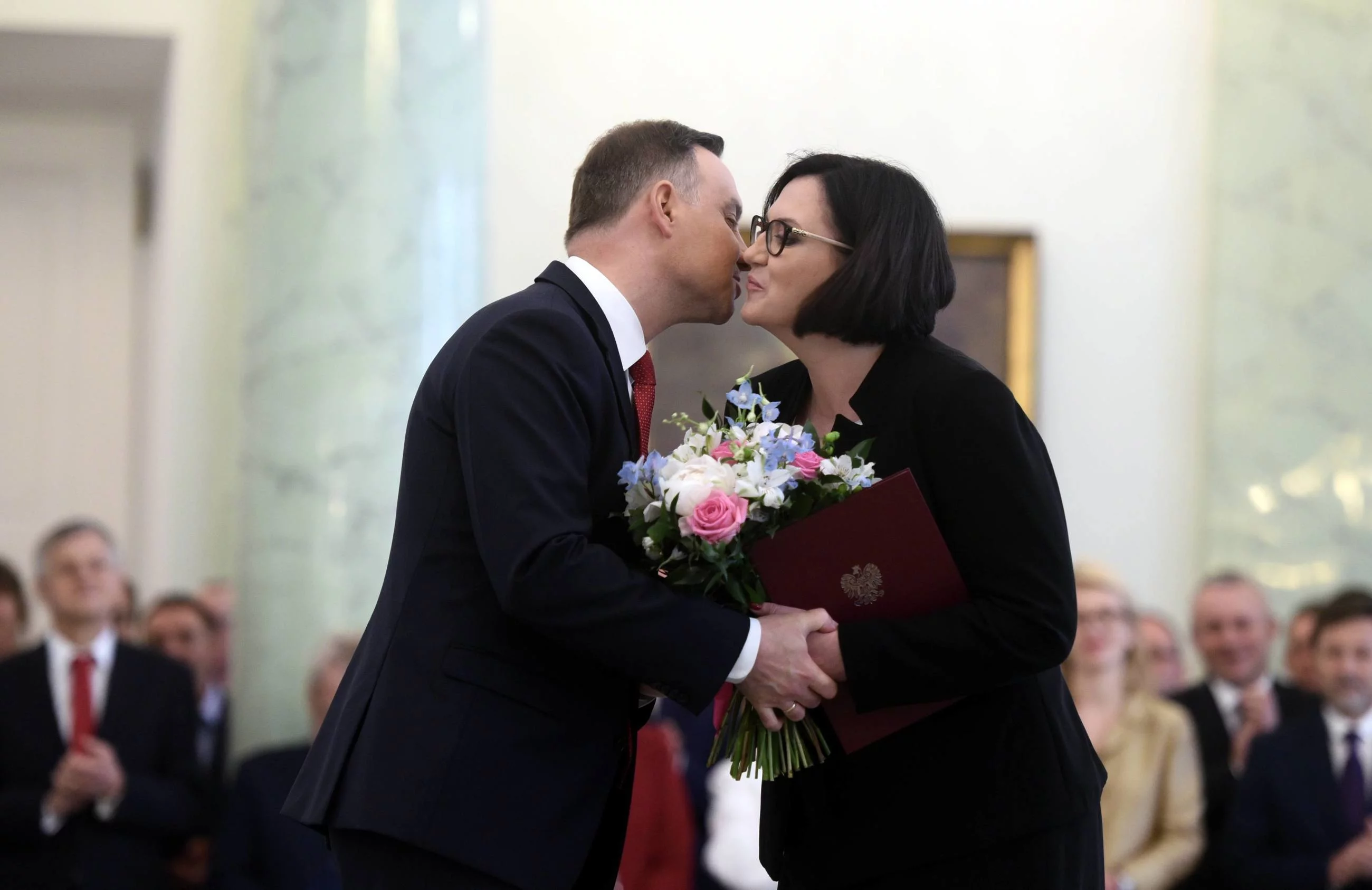 Andrzej Duda i Małgorzata Sadurska