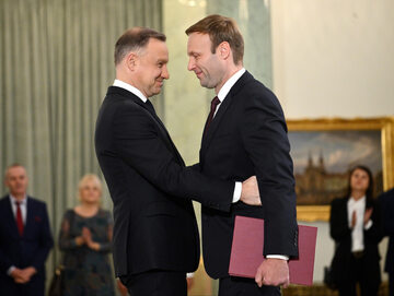 Andrzej Duda i Marcin Mastalerek