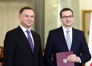 Andrzej Duda i Mateusz Morawiecki