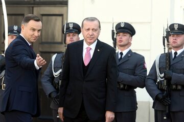 Andrzej Duda i Recep Tayip Erdogan