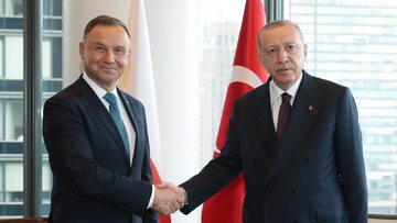 Andrzej Duda i Recep Tayyip Erdogan