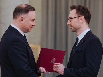 Andrzej Duda i Waldemar Buda