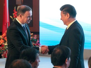 Andrzej Duda i Xi Jinping