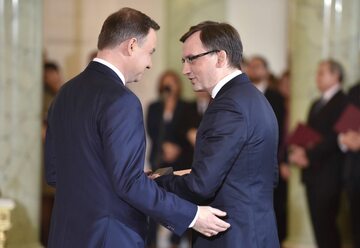 Andrzej Duda i Zbigniew Ziobro