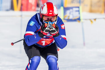 Andrzej Duda na nartach w Zakopanem w 2021 roku