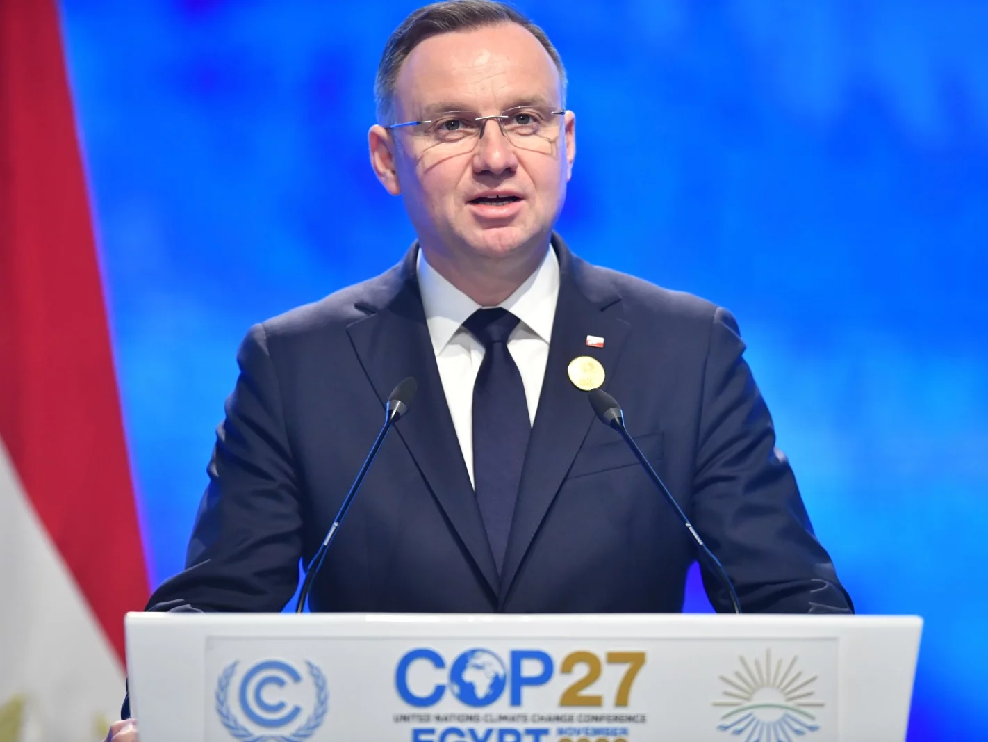 Andrzej Duda na szczycie COP27