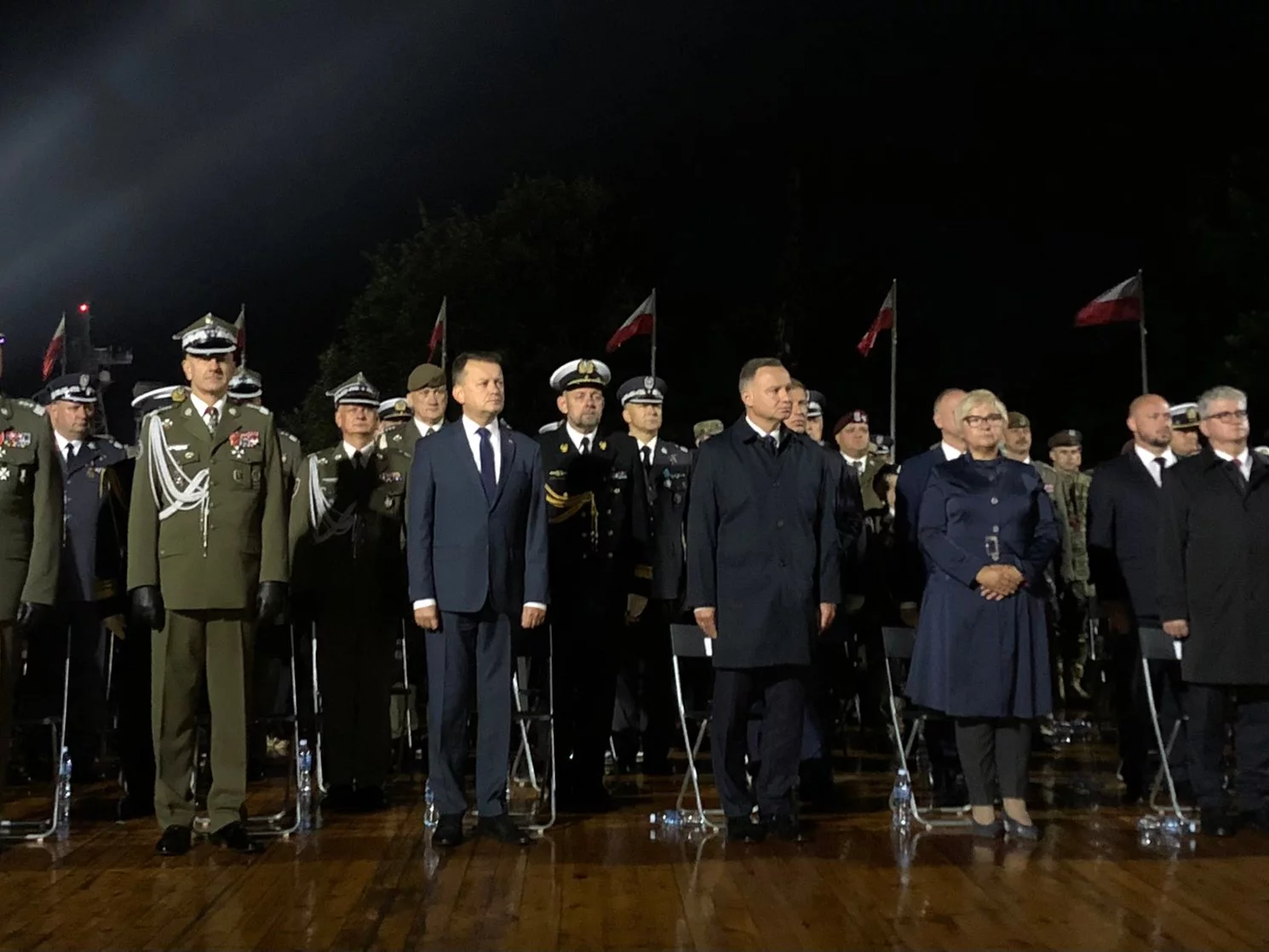 Uroczystości na Westerplatte