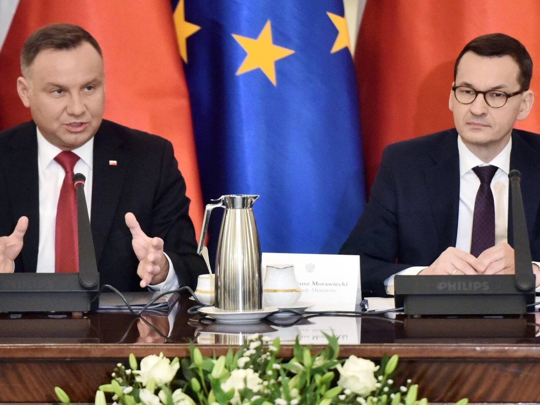 Andrzej Duda i Mateusz Morawiecki