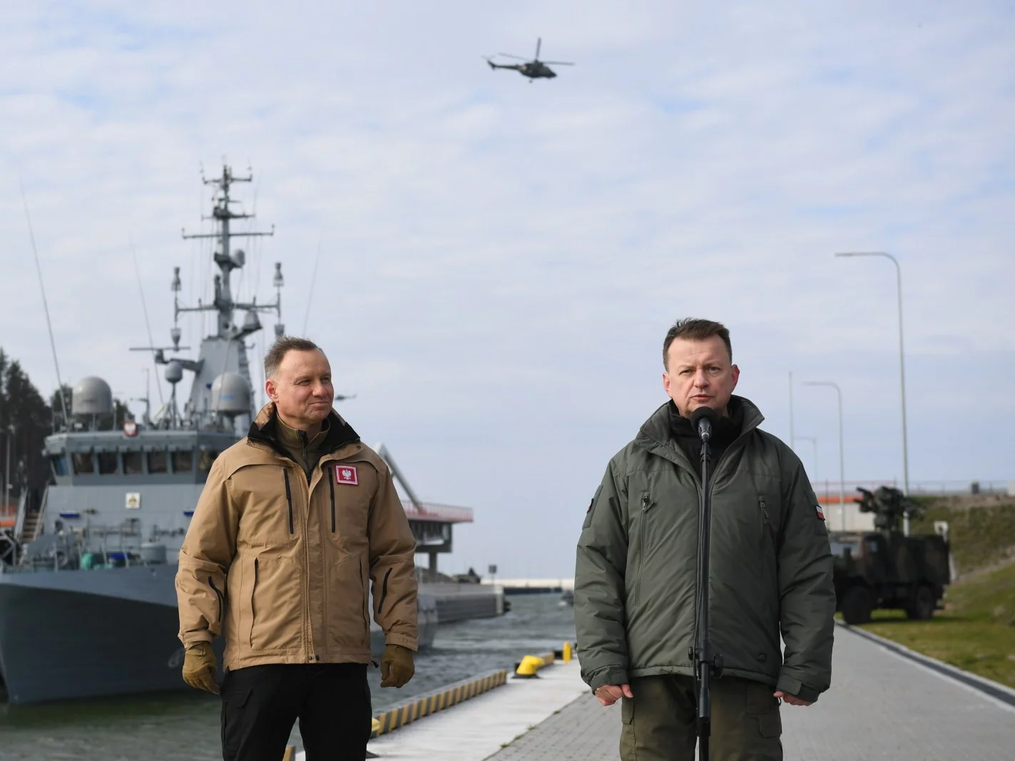 Andrzej Duda i Mariusz Błaszczak