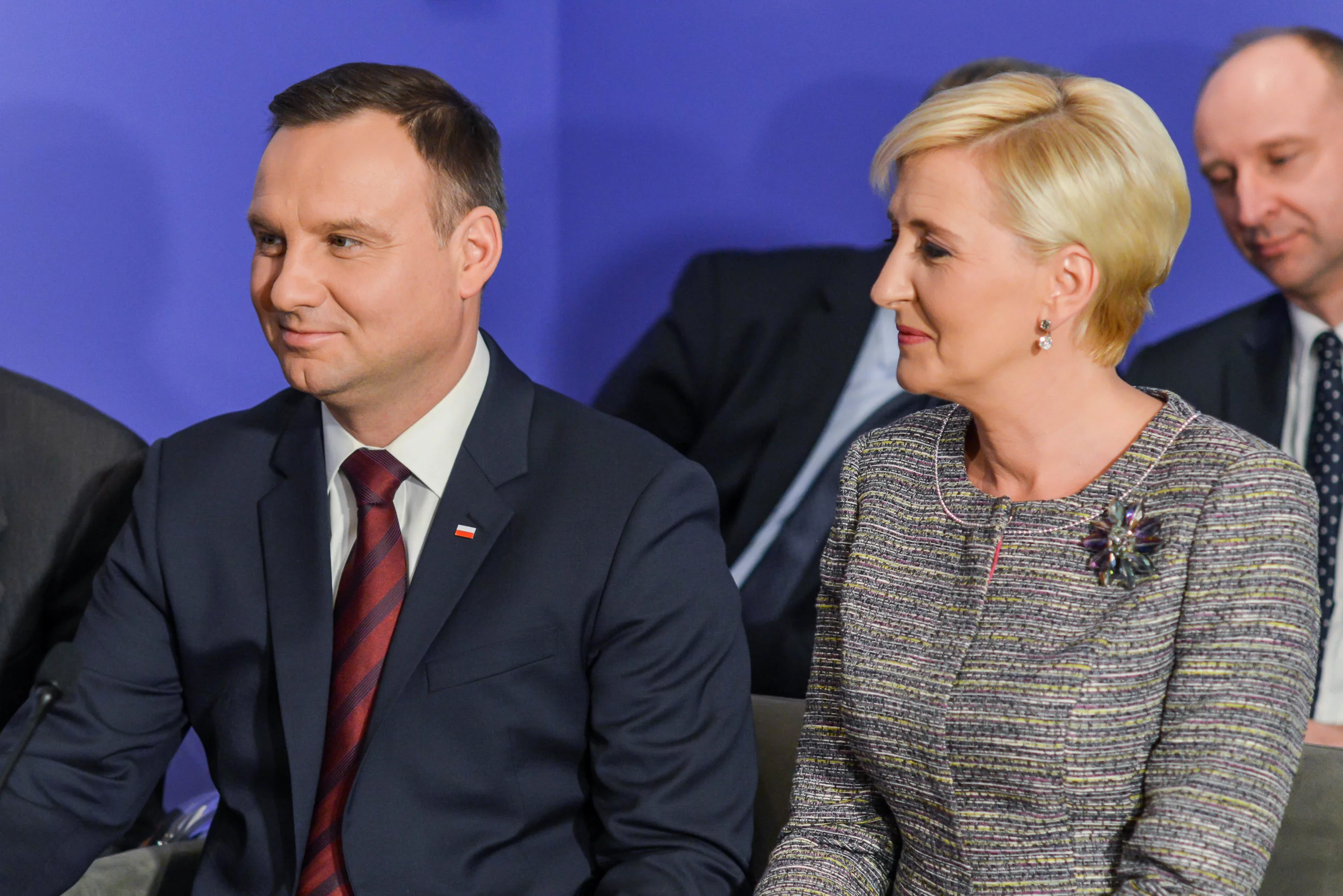 Andrzej Duda i Agata Kornhauser- Duda