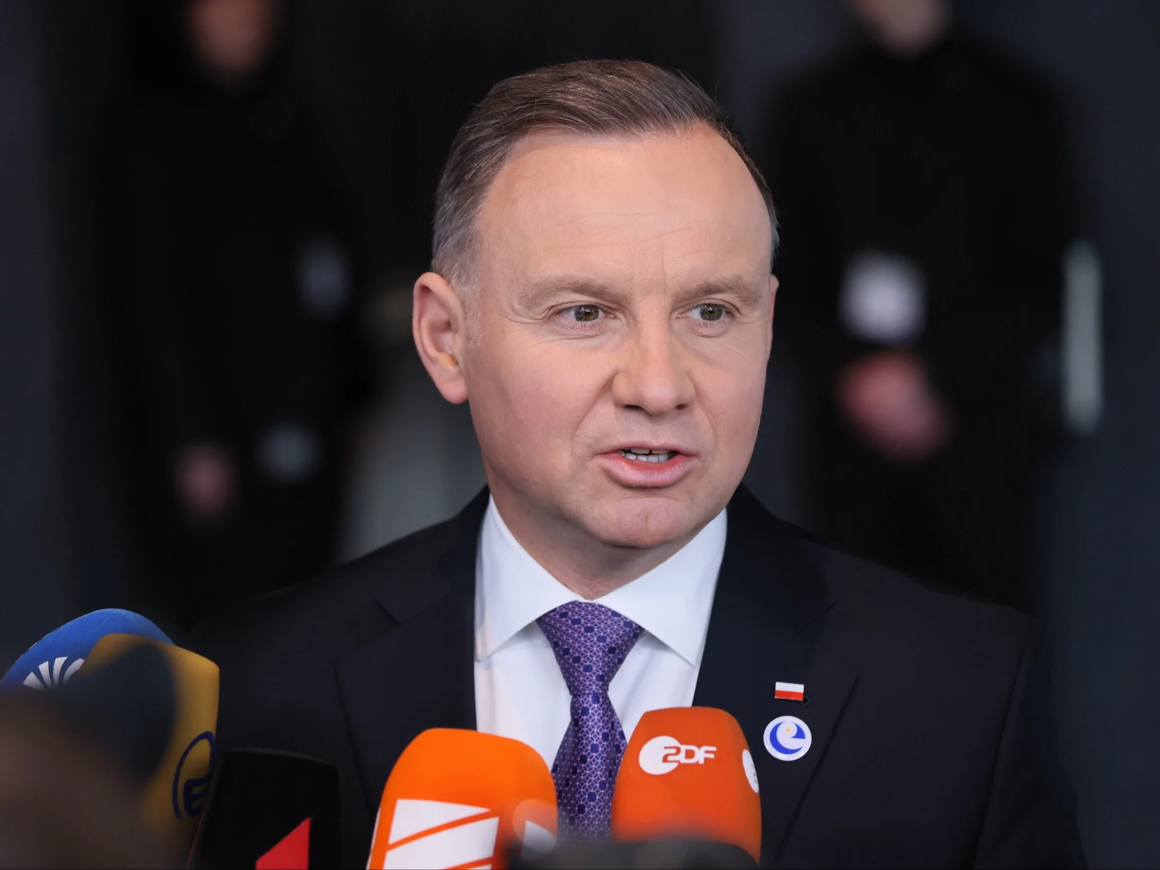 Prezydent RP Andrzej Duda w Centrum Konferencyjnym Harpa w Rejkiaviku