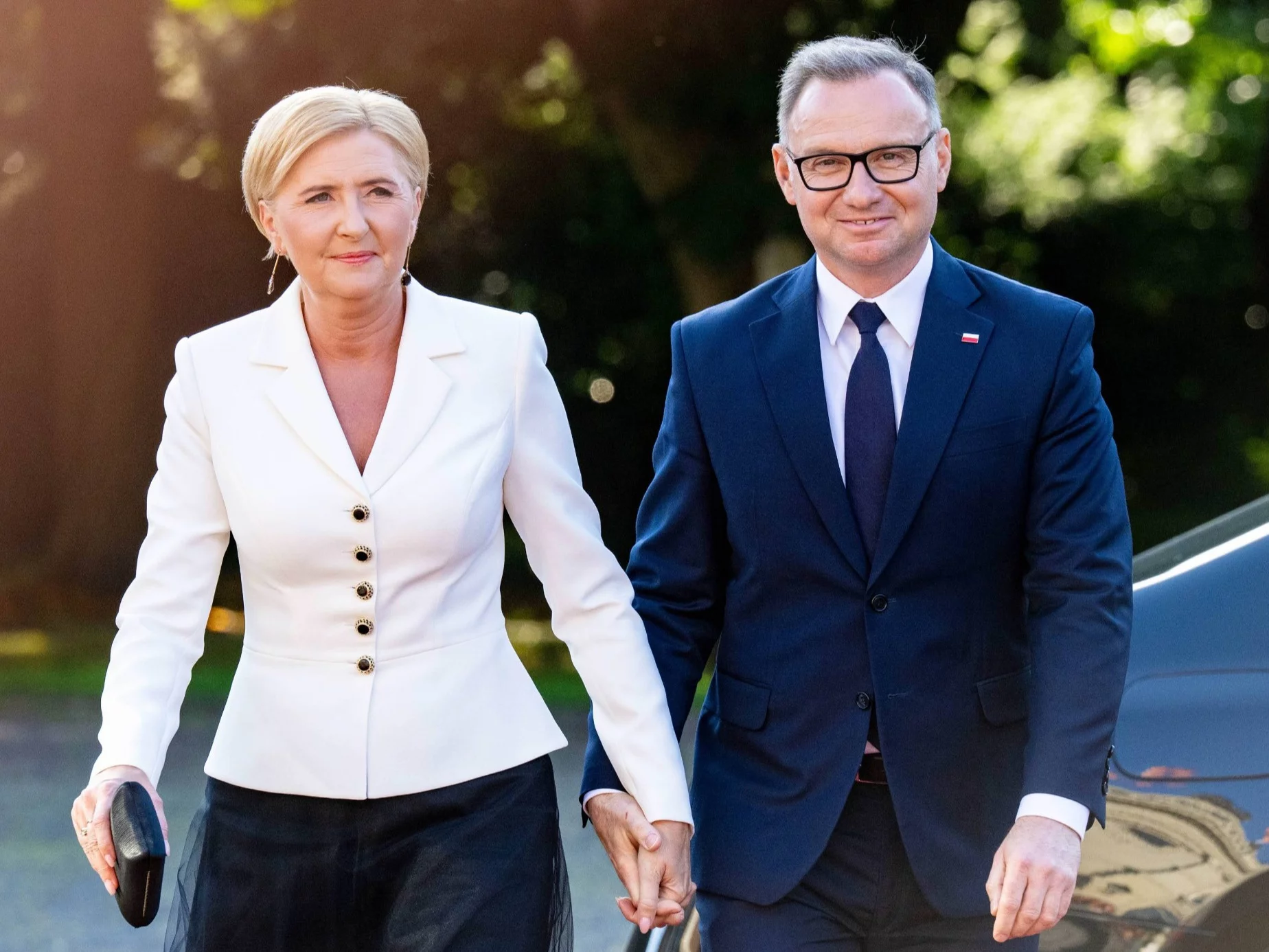 Andrzej Duda i Agata Kornhauser-Duda