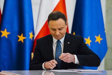 Andrzej Duda po podpisaniu ustawy