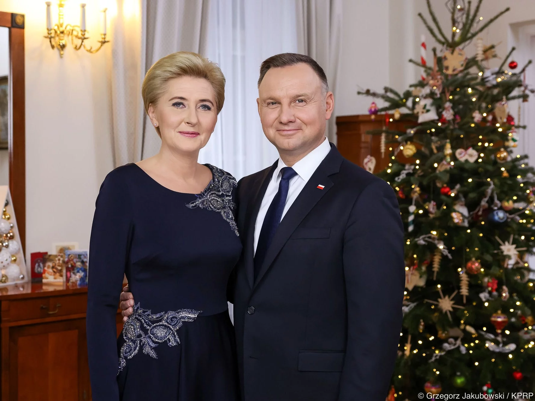 Andrzej Duda i Agata Kornhauser-Duda