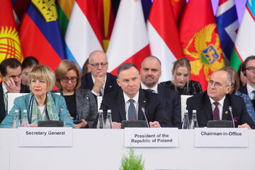 Andrzej Duda podczas posiedzenia Rady Ministerialnej OBWE