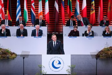 Andrzej Duda podczas Szczytu Głów Państw i Szefów Rządów Rady Europy