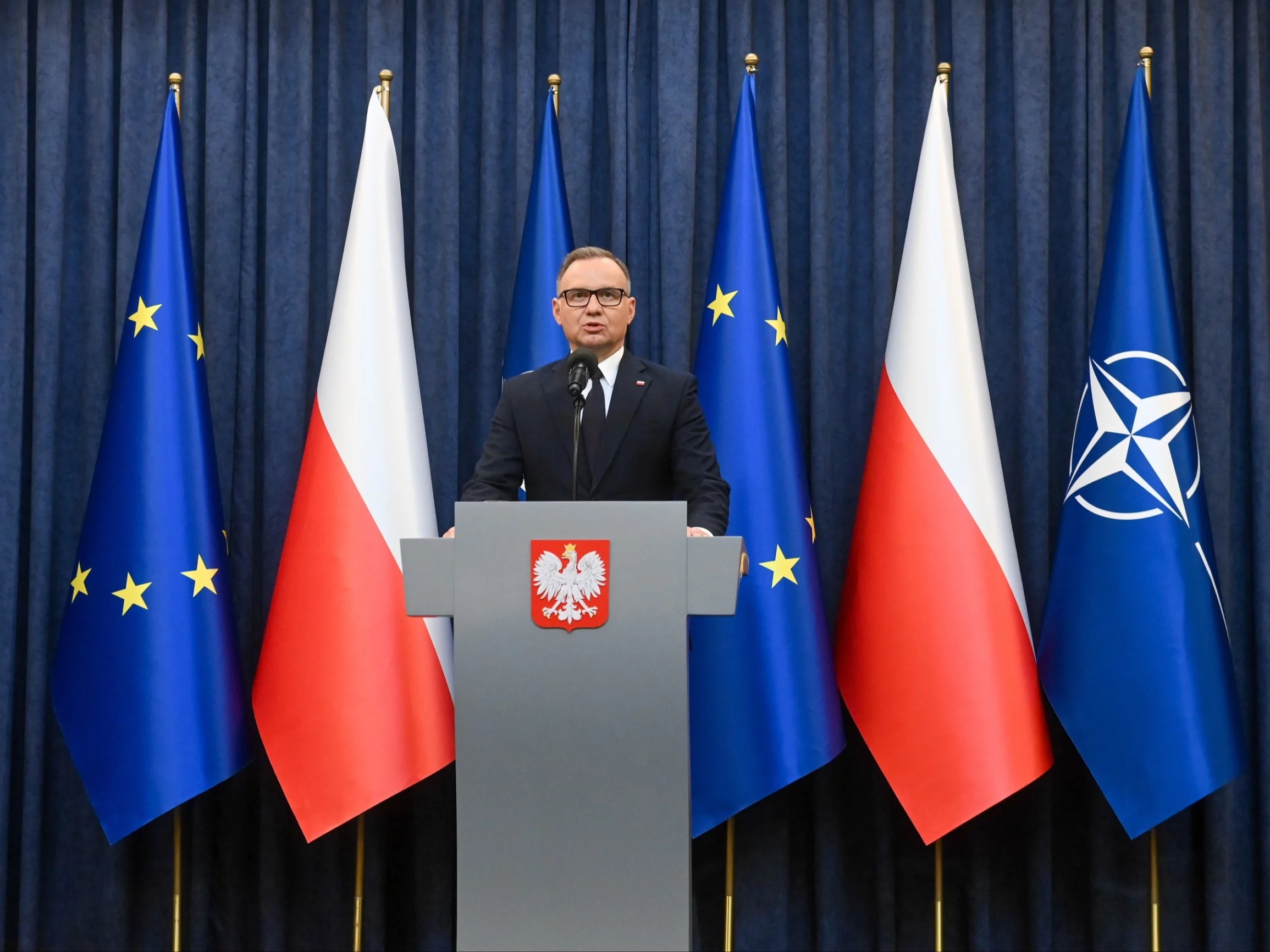 Andrzej Duda podsumował posiedzenie RBN. Wspomniał o szczególnym gościu. „Precedens”