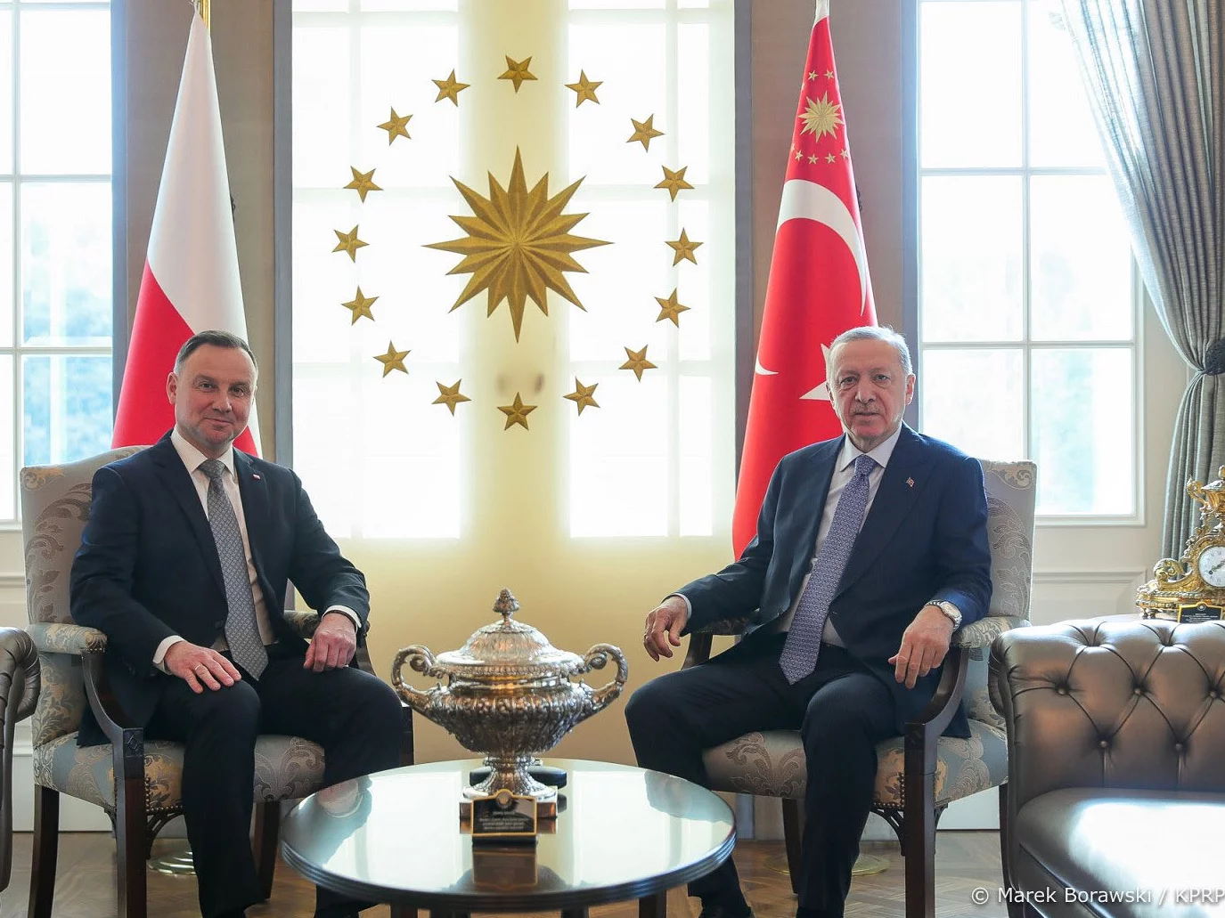 Andrzej Duda i Recep Tayyip Erdoğan