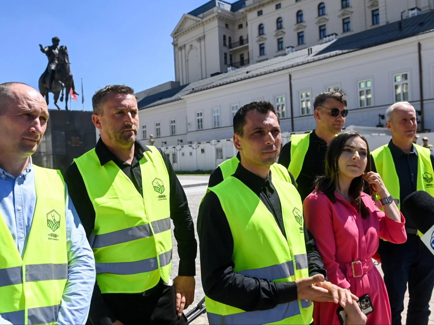 Andrzej Duda spotkał się z grupą protestujących rolników