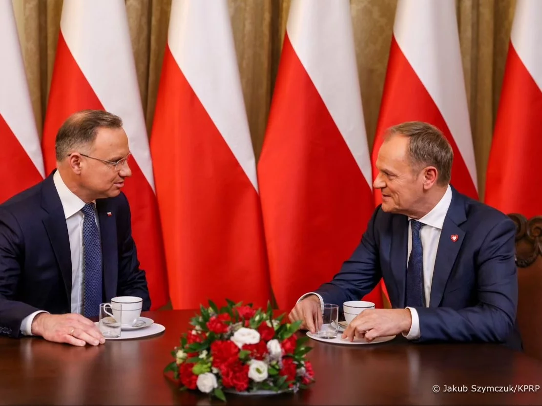 Andrzej Duda i Donald Tusk