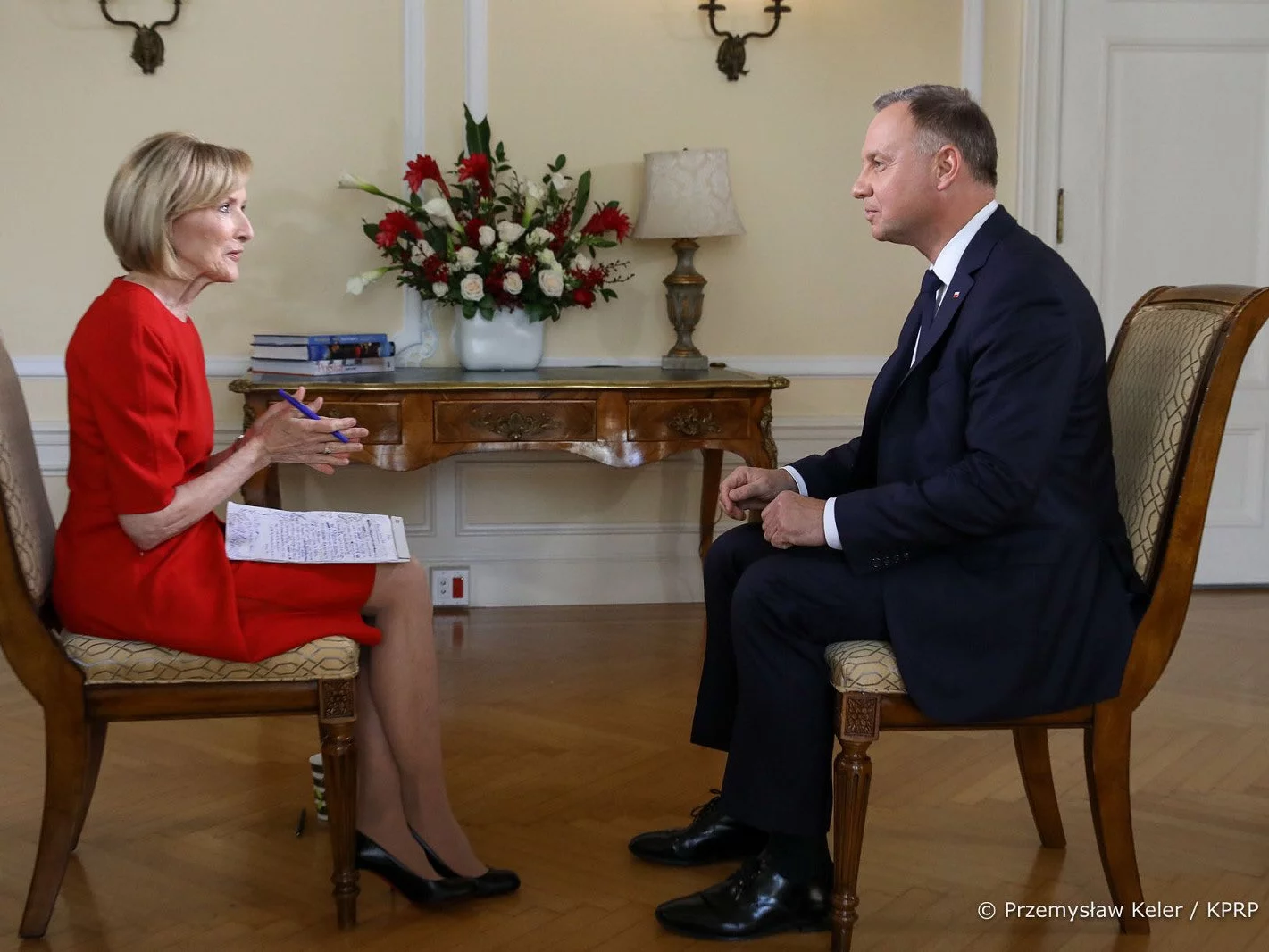 Andrzej Duda w wywiadzie dla amerykańskiej telewizji PBS