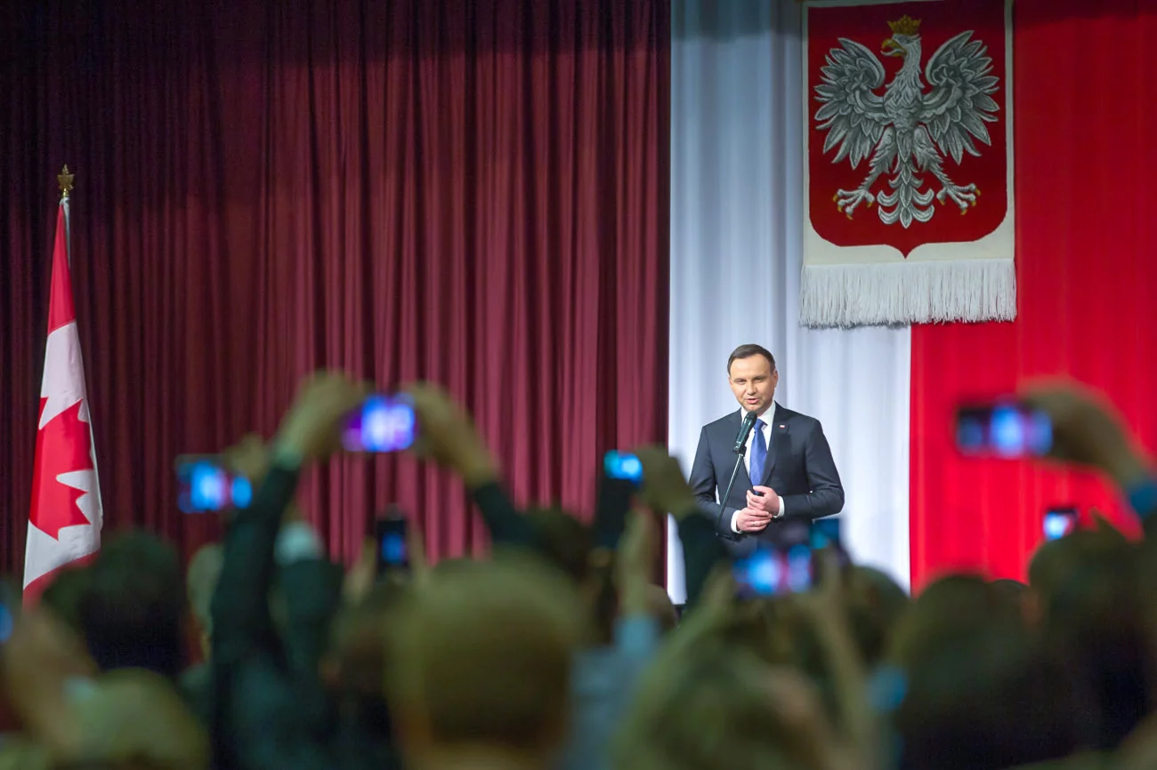 Andrzej Duda w Kanadzie