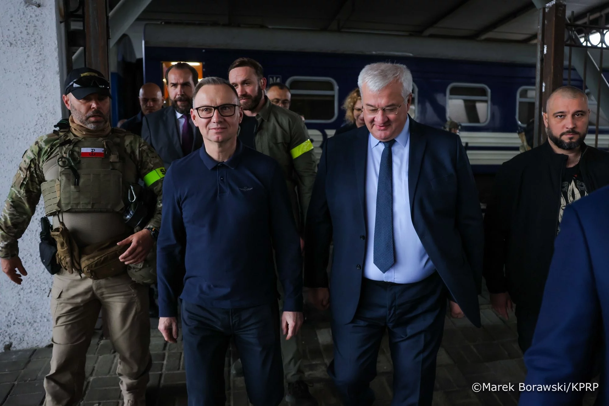 Andrzej Duda w Kijowie. Niezapowiedziana wizyta polskiego prezydenta