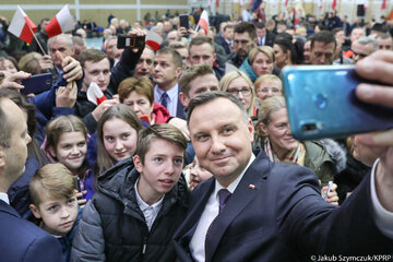 Andrzej Duda w Kuleszach Kościelnych