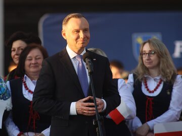 Andrzej Duda w Pajęcznie