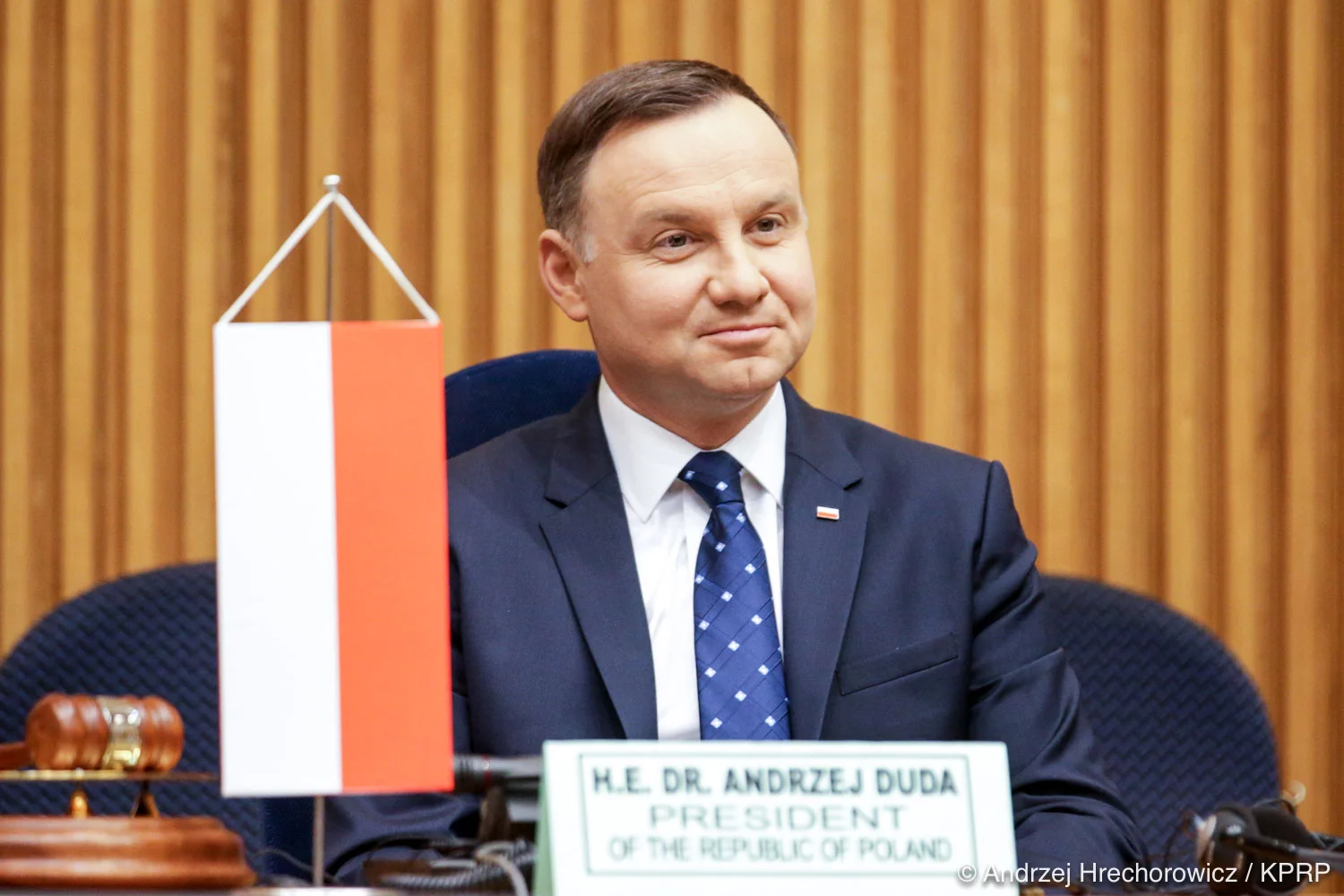 Andrzej Duda na forum Unii Europejskiej