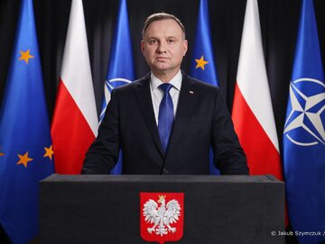 Andrzej Duda wystąpił z orędziem do narodu