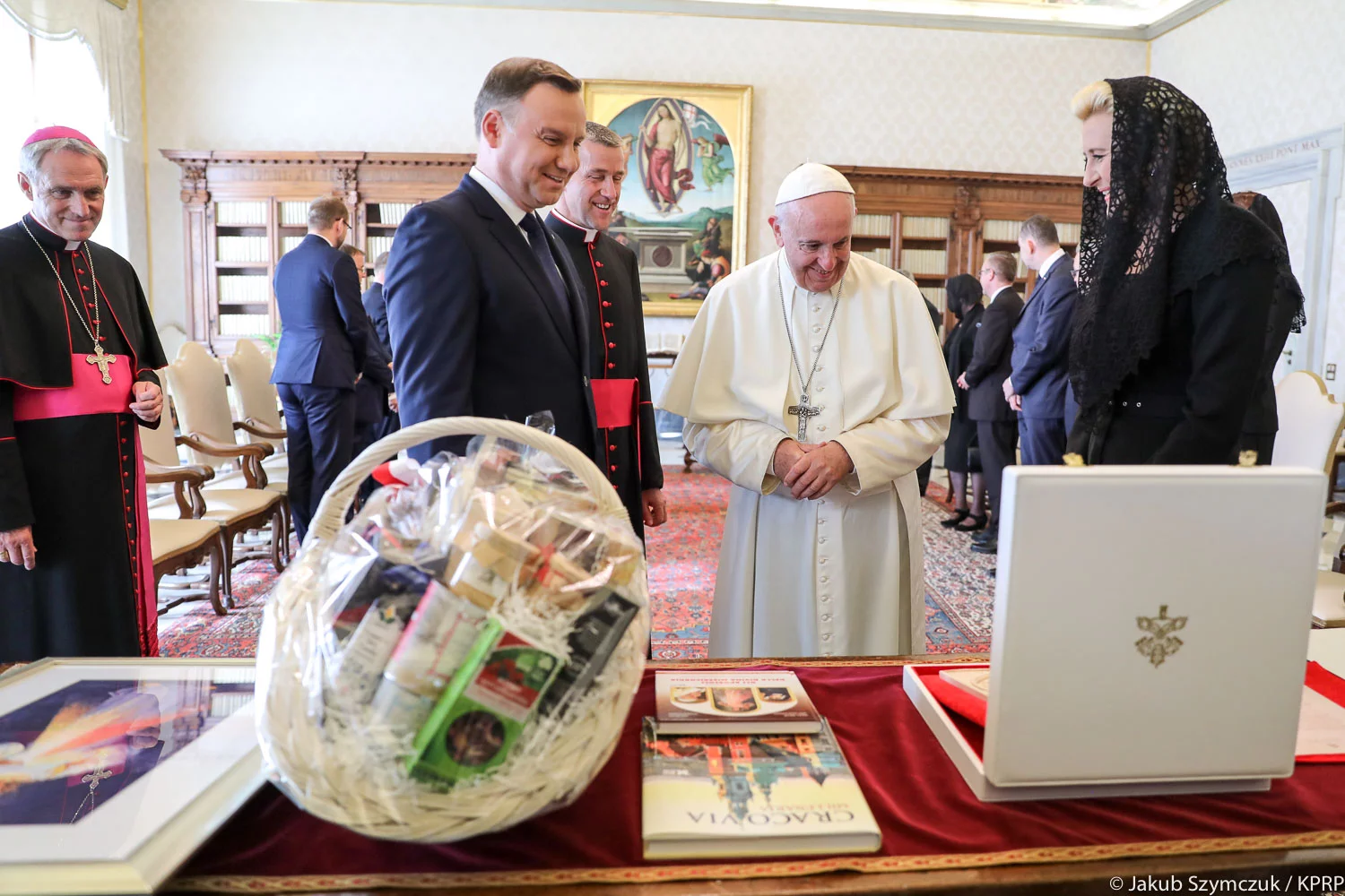 Prezydent Andrzej Duda na audiencji u papieża Franciszka