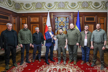 Andrzej Duda z wizytą na Ukrainie