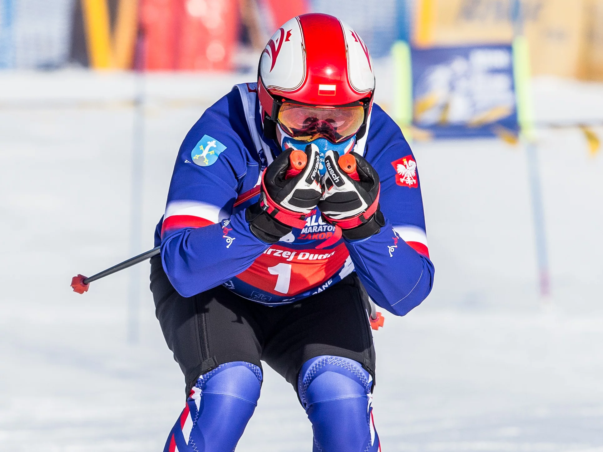 Andrzej Duda na edycji 12h Slalom Maraton Zakopane w 2021 r.