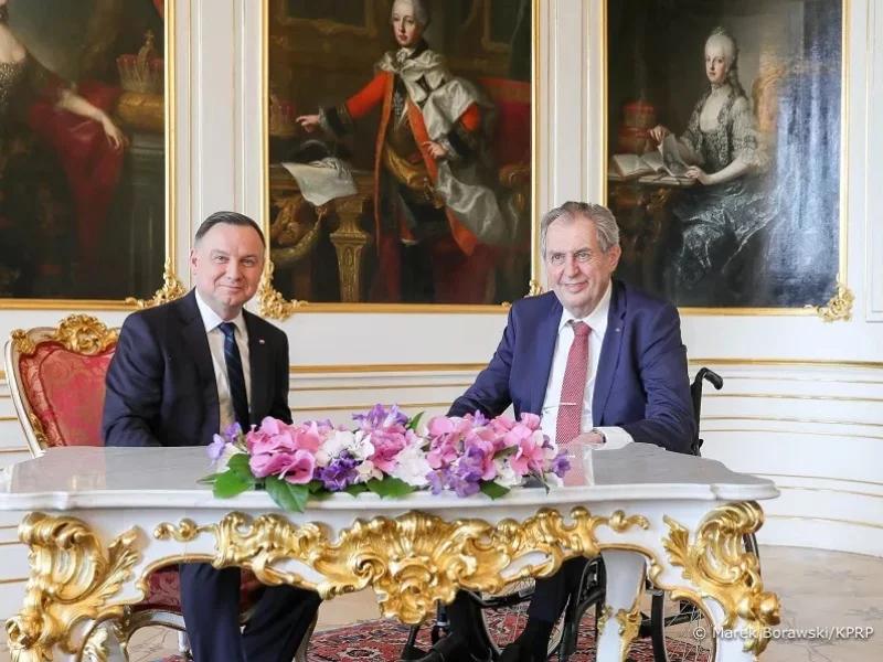 Prezydenci Polski i Czech
