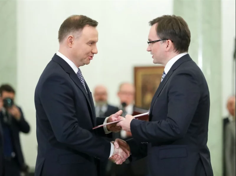 Andrzej Duda i Zbigniew Ziobro