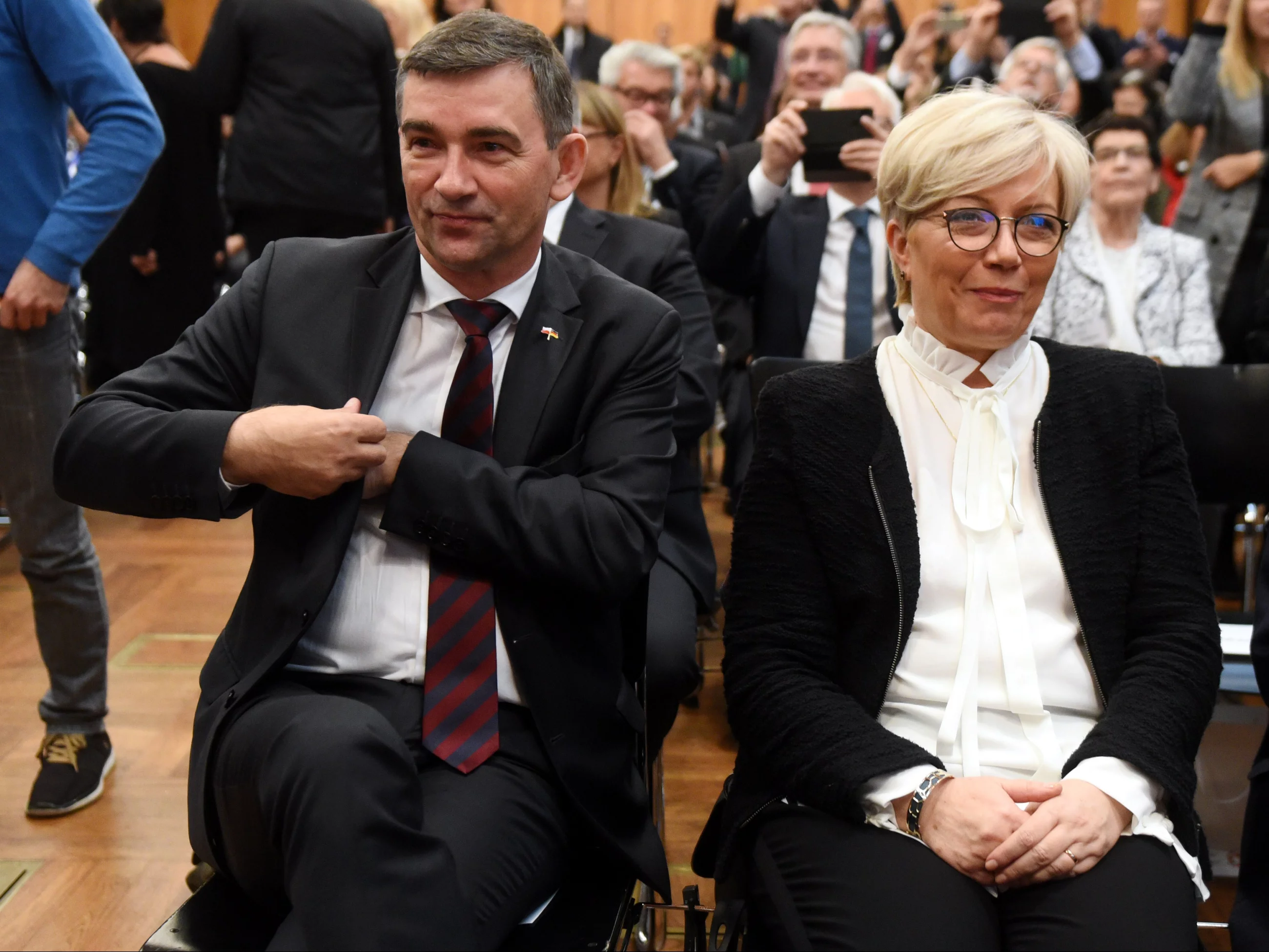 Andrzej i Julia Przyłębscy