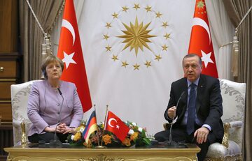 Angela Merkel i Recep Tayyip Erdogan 2 lutego 2017 roku