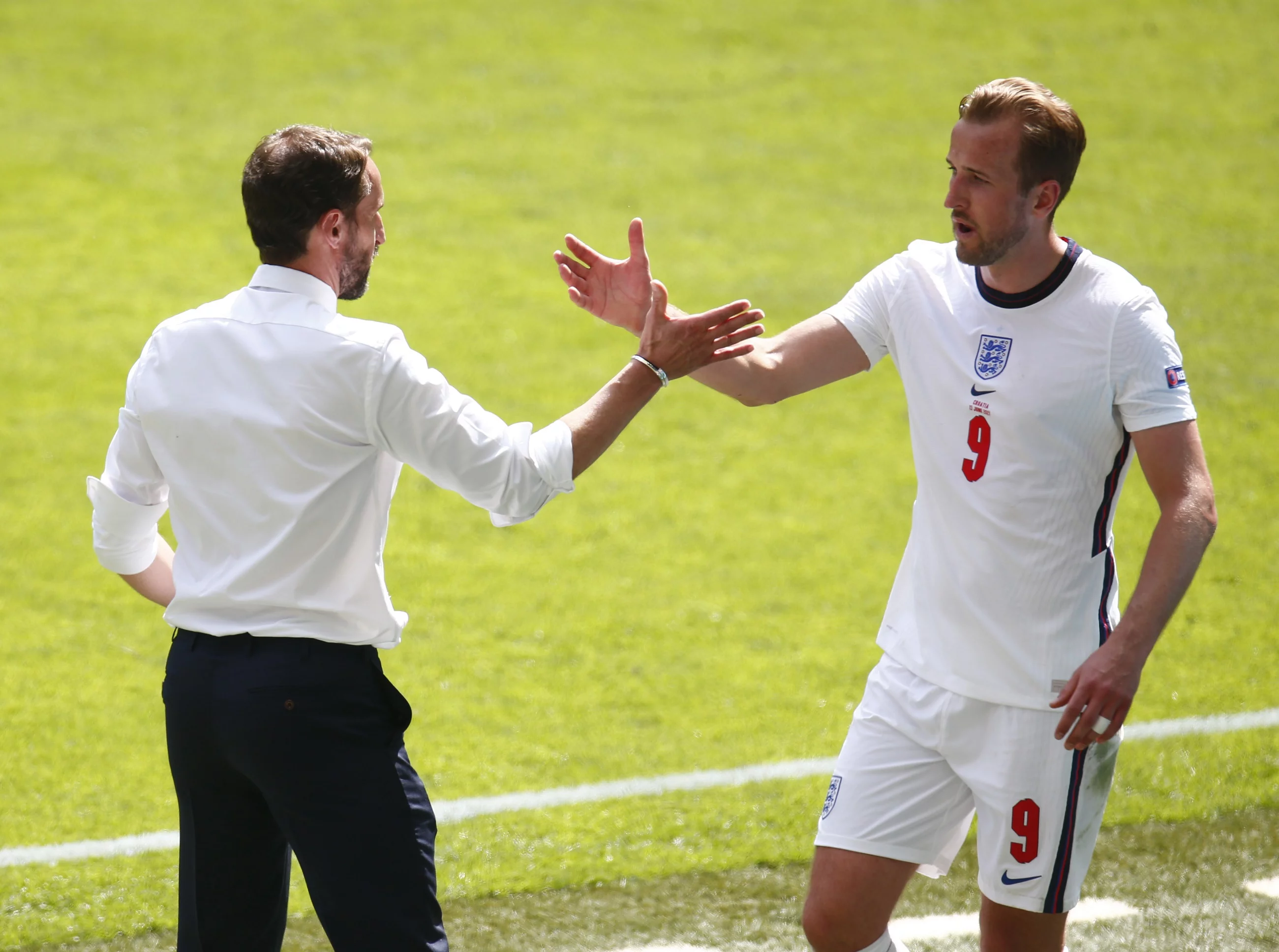 Gareth Southgate i Harry Kane